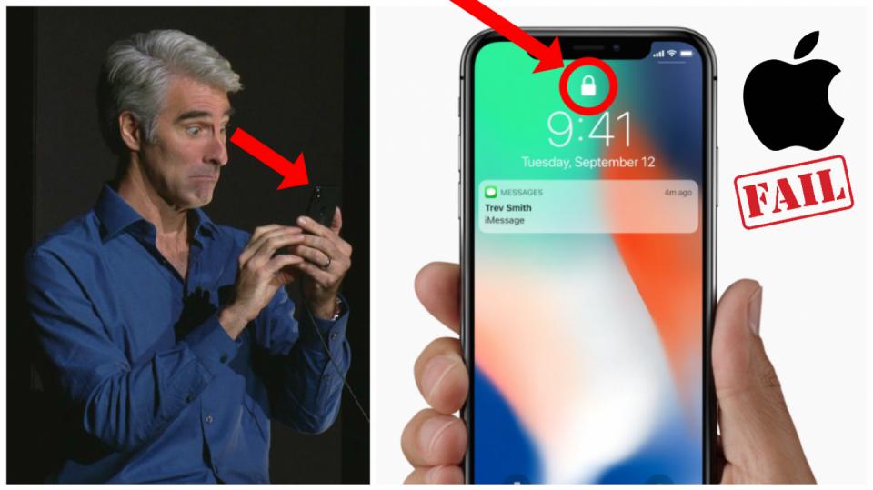 Trapas při testování odemykání Face ID
